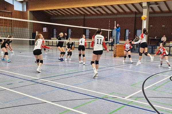 Volleyball Spiel